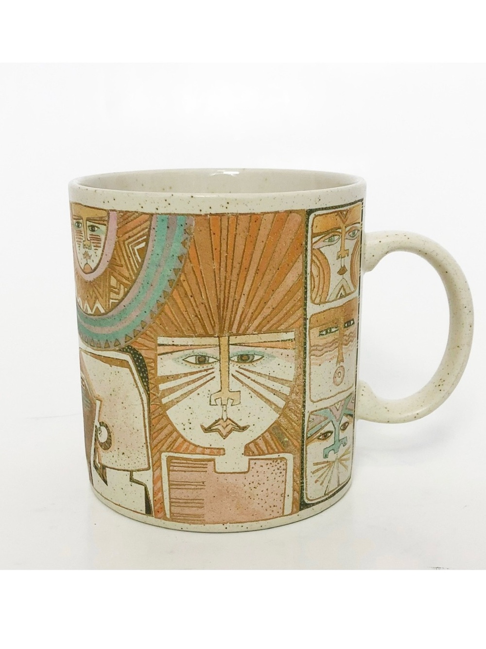 Vintage Laurel Burch Mug Primordial Dream Coffee Cup 1990